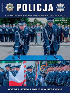 The cover of the book titled: Policja 2/2022