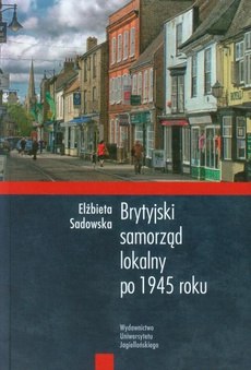 Okładka książki o tytule: Brytyjski samorząd lokalny po 1945 roku