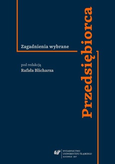 The cover of the book titled: Przedsiębiorca. Zagadnienia wybrane