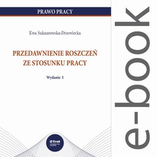 The cover of the book titled: Przedawnienie roszczeń ze stosunku pracy