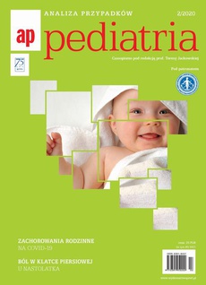 The cover of the book titled: Analiza Przypadków. Pediatria 2/2020