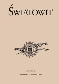 Обложка книги под заглавием:Światowit. Volume LIX