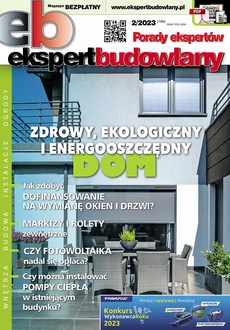 The cover of the book titled: Ekspert Budowlany 2/2023