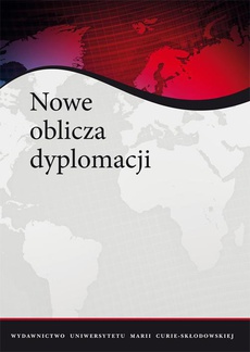 The cover of the book titled: Nowe oblicza dyplomacji