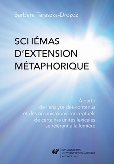 Okładka książki o tytule: Schémas d’extension métaphorique