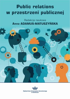 The cover of the book titled: Public relations w przestrzeni publicznej