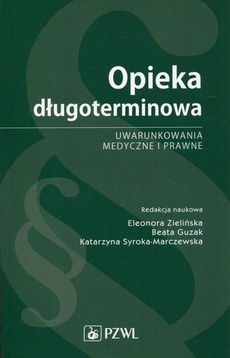 The cover of the book titled: Opieka długoterminowa
