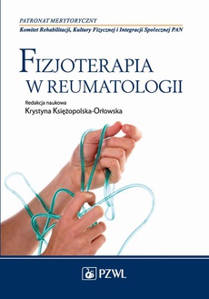 Обложка книги под заглавием:Fizjoterapia w reumatologii