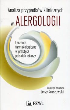 The cover of the book titled: Analiza przypadków klinicznych w alergologii