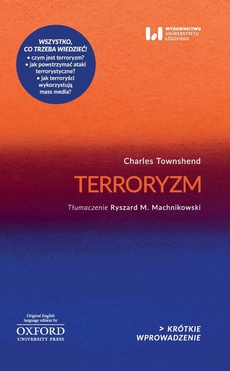 The cover of the book titled: Terroryzm
