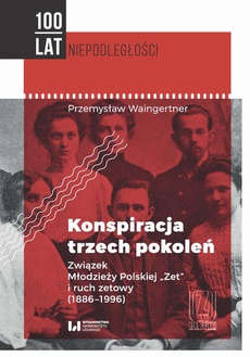 The cover of the book titled: Konspiracja trzech pokoleń