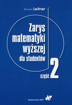 The cover of the book titled: Zarys matematyki wyższej dla studentów Część 2