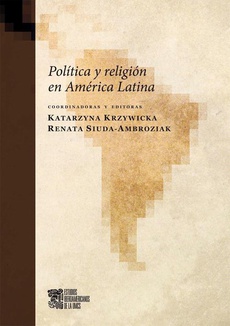 Обложка книги под заглавием:Politica y religion en America Latina