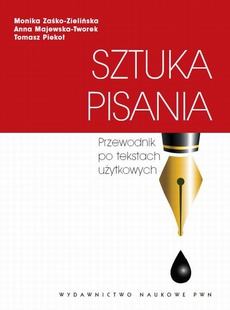 The cover of the book titled: Sztuka pisania