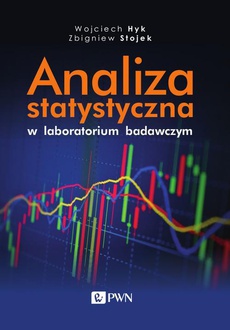 Обложка книги под заглавием:Analiza statystyczna w laboratorium badawczym