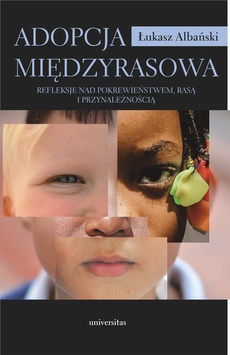The cover of the book titled: Adopcja międzyrasowa