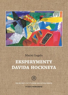 The cover of the book titled: Eksperymenty Davida Hockneya