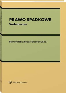 The cover of the book titled: Prawo spadkowe. Vademecum