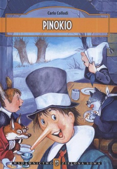 The cover of the book titled: Pinokio