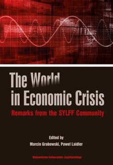 The cover of the book titled: The World in Economic Crisis