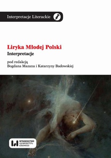 Обложка книги под заглавием:Liryka Młodej Polski