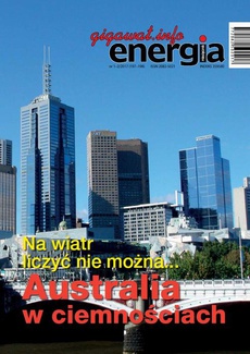 The cover of the book titled: Energia Gigawat 1-2/2017