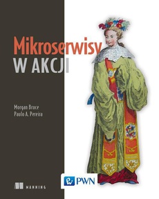 The cover of the book titled: Mikroserwisy w akcji
