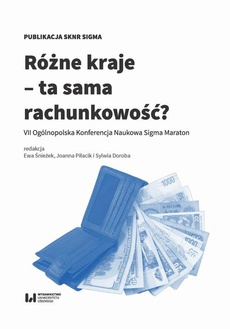 Обложка книги под заглавием:Różne kraje – ta sama rachunkowość?