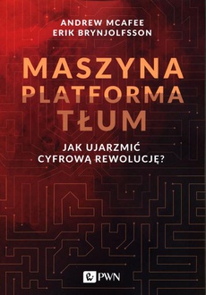 The cover of the book titled: Maszyna Platforma Tłum