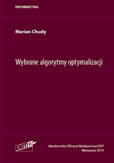 Обкладинка книги з назвою:Wybrane algorytmy optymalizacji
