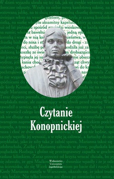 The cover of the book titled: Czytanie Konopnickiej