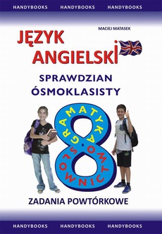 Обложка книги под заглавием:Język angielski Sprawdzian Ósmoklasisty