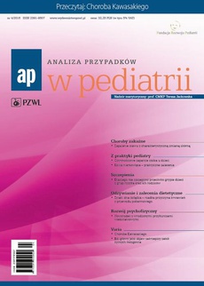 Okładka książki o tytule: Analiza przypadków w pediatrii 4/2016