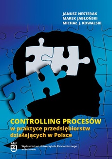 The cover of the book titled: Controlling procesów w praktyce przedsiębiorstw działających w Polsce