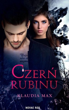 The cover of the book titled: Czerń rubinu
