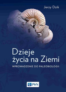 Обложка книги под заглавием:Dzieje życia na Ziemi