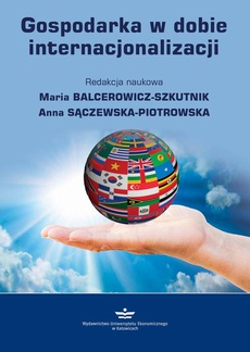 The cover of the book titled: Gospodarka w dobie internacjonalizacji