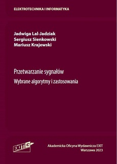 The cover of the book titled: Przetwarzanie sygnałów. Wybrane algorytmy i zastosowania