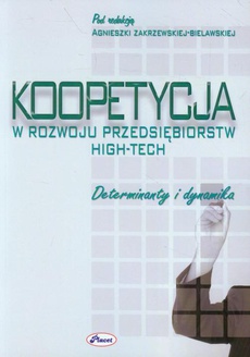 The cover of the book titled: Koopetycja w rozwoju przedsiębiorstw High-Tech