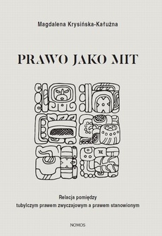 Обложка книги под заглавием:Prawo jako mit