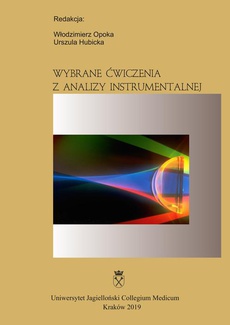 Okładka książki o tytule: Wybrane ćwiczenia z analizy instrumentalnej