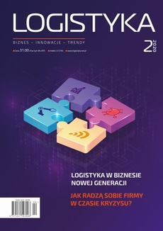 The cover of the book titled: Logistyka 2/2020