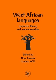The cover of the book titled: West African languages