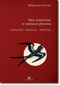 The cover of the book titled: Tekst artystyczny w realizacji głosowej