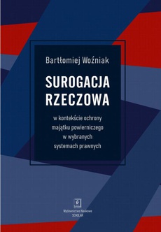 The cover of the book titled: Surogacja rzeczowa