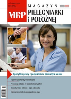 Обложка книги под заглавием:Magazyn Pielęgniarki i Położnej, nr 3 (2013)