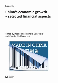The cover of the book titled: China’s economic growth – selected financial aspects
