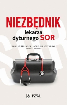 The cover of the book titled: Niezbędnik lekarza dyżurnego SOR