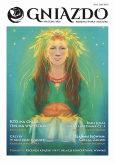 The cover of the book titled: Gniazdo-rodzima wiara i kultura nr 3 (24)2021