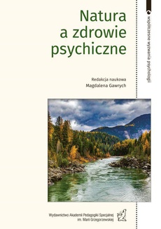 The cover of the book titled: Natura a zdrowie psychiczne